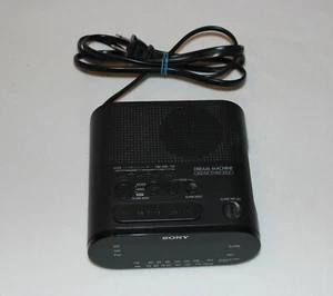 Radio alarma reloj Sony Dream Machine AM/FM ICF-C218 funciona muy bien - Imagen 1 de 5