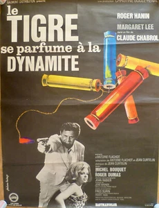 AFFICHE CINÉMA LE TIGRE SE PARFUME À LA DYNAMITE 1965 - Foto 1 di 4