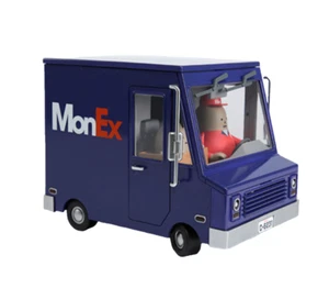 Sticky Monster Lab Vehicle Van L Figure MMC LABOR LED Edizione Limitata Giocattolo - Foto 1 di 21