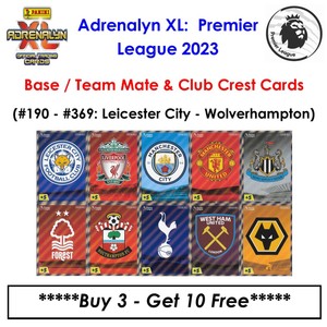 Adrenalyn XL - Premier League 2023: Base Cards / Team Mate Cards #190 - #369