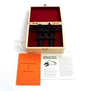 DenMat 4X-420 mm Cerinate Telescopic Loupes with Case - Picture 1 of 15