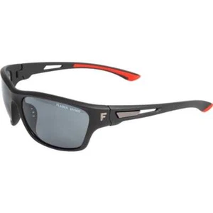 FLADEN Polarisationsbrille mattschwarz-rot-graue Gläser Angelbrille Sonnenbrille - Bild 1 von 1