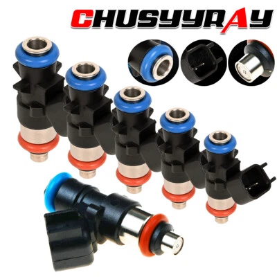 Juego de (6) inyectores de combustible nuevos para Dodge Charger 2011-2017 3,6 L 0280158233 Foto 1 de 4