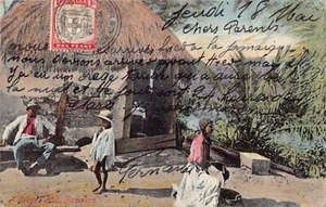 Jamaica - Una cabaña negra - Publ. Serie San Valentín - Imagen 1 de 2
