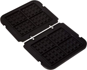 Platos de gofres Cuisinart plancha negra GR-WAFP; nuevos en caja - Imagen 1 de 1