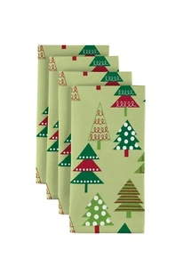 Servilletas decoradas de árboles de Navidad de 18"" x 18"" 1 docena - Imagen 1 de 1