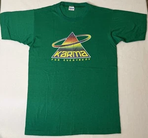 Camiseta promocional vintage Karma For Everybody 1977 A&M Horizon puntada única - Imagen 1 de 2
