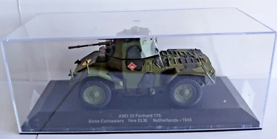 DIE CAST TANK AMD 35 Panhard 178 - Netherlands 1940 - 1/43 [M18] - Immagine 1 di 4