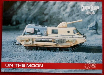 CAPTAIN SCARLET 50 YEARS - Card #18 - ON THE MOON - Unstoppable Cards 2017 - Image 1 of 2