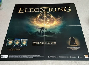 Elden Ring 2022 4 piezas 48 x 47 póster anuncio promocional PS4 PS5 Xbox Steam - Imagen 1 de 11