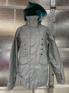 FourSquare Snowboard Jacket - Womens Medium - Grey - Ski Jacket - Four Square - Picture 1 of 10