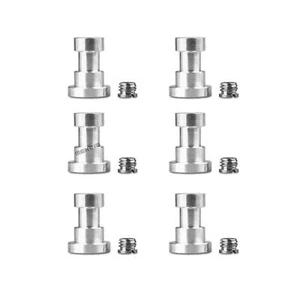 6pcs 1/4"3/8"Metal Female Threaded Tripod Screw Convert Adapter for Light Stand - Picture 1 of 3