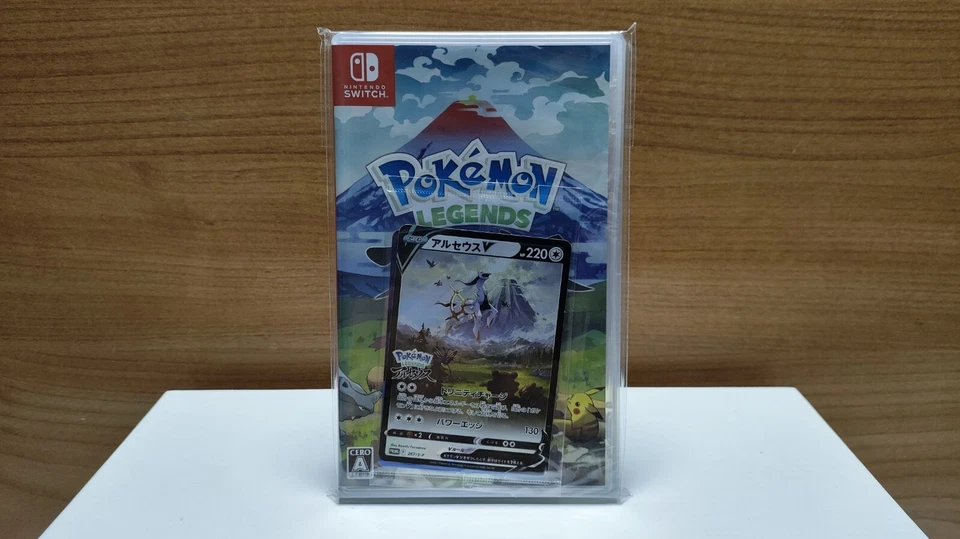 Nintendo Switch Pokemon LEGENDS Arceus Switch Promo Card SET Limitato GIAPPONE