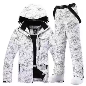 Men & Women Snow Suit Snowboard Costume Winter Outdoor Sports Ski Jackets Pants - Picture 1 of 64