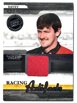 HOFer DAVEY ALLISON 2006 Legends RACING ARTIFACTS RACE USED FIRESUIT #d/199 Card - Image 1 of 3