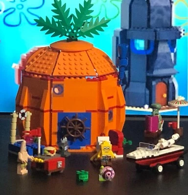 LEGO 3834 Good Neighbors In Bikini Bottom 100% Complete with Manual NICE SET.. - Image 1 of 4