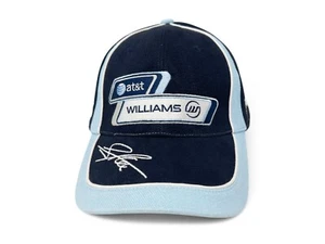 Alexander Wurz AT&T Williams F1 Team Hat Formula One Cap Racing NOS Blue 2007 - Picture 1 of 8