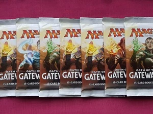 Magic The Gathering 7x OATH OF THE GATEWATCH New Sealed Booster Packs MTG - Picture 1 of 2