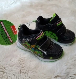 Scarpe da tennis Nicklodeon Teenage Mutant Ninja Turtles bambino ragazzo taglia 5 nuove con etichette - Foto 1 di 5