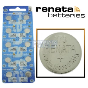 373 Renata Watch Battery SR916SW Swiss Made 0% Mercury Official Distributor - Picture 1 of 3
