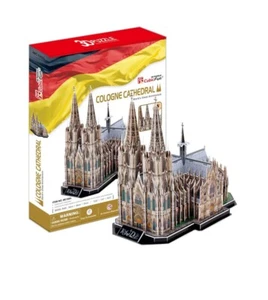 Cubic Fun Cologne Cathedral Catholic Church Architecture 3D Puzzle 179 Pieces!! - Picture 1 of 4