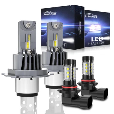 Kit combinado de faros LED haz alto/bajo + bombilla antiniebla para Toyota Tacoma 2005-2011 Foto 1 de 4