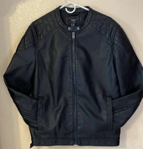 Leather Jacket Men’s Forever 21 Heavy Duty- Men’s Size XL - Picture 1 of 9