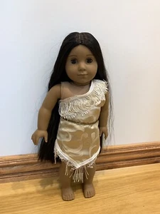 Passt 18" Puppe Clothes indianisches Mädchen Puppe indischer Pocahontas inspiriertes Kleid - Bild 1 von 4