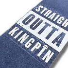 Kingpin Skate Supply Grip Tape Straight Outta Black 9&quot;x33&quot; Skateboard Griptape