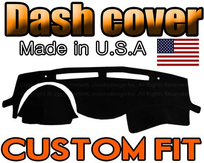 Fits 2008-2013 INFINITI G20 G35 G37 DASH COVER MAT DASHBOARD PAD USA MADE/ BLACK - Image 1 of 4