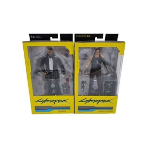 McFarlane Toys Cyberpunk 2077 Johnny Silverhand & Takemura Actionfiguren NEU - Bild 1 von 24