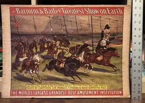 1960 Barnum & Bailey Circus Poster - Picture 1 of 3
