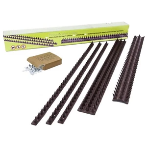 Zaun Wand Spikes Garten Sicherheit Einbruchschutz Anti Katze Klettern Vogel Schrauben - Bild 1 von 9