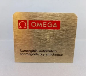 Original Vintage Omega Brass Store Display - Picture 1 of 3