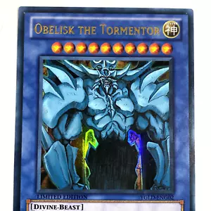 Yu-Gi-Oh! TCG Obelisk the Tormentor Yugi's Legendary Decks YGLD-ENG02 Ltd Ed - Picture 1 of 3
