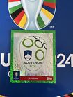 Topps UEFA Euro 2024 Germany Fuball Sticker SVN1 Slovenia Parallel Green Badge