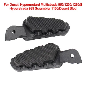 Reposapiés para clavijas de pie Ducati Hypermotard Multistrada 950/1200/1260 Hyperstrada - Imagen 1 de 14