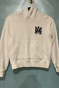 AMIRI Kinder Pullover Hoodie weiß großer Text auf der Rückseite Größe Youth 10 - Bild 1 von 7