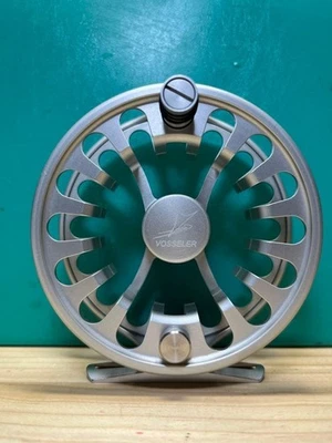 Mulinello da pesca VOSSER Air-Tow 5/6 Fly Reel argento leggero liscio - Immagine 1 di 4