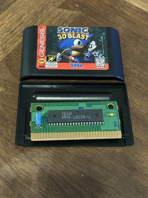 Carro Sonic 3D Blast (Sega Genesis 1996) solo probado auténtico Foto 1 de 4