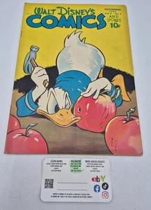 Rare 1945 Walt Disney's Comics & Stories Vol 6 #2 Issue #62 Classic Comic - Picture 1 of 4