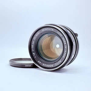 Very Good Minolta Auto Rokkor-PF 55mm f/1.8 MF Lens From Japan / 4518281 - Picture 1 of 11