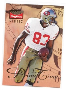 JJ Stokes 1995 Skybox Premium RC Prime Time Rookie - Picture 1 of 1