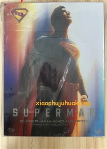 2025 Hot Toys MMS812 Superman Superman & Krypto 1/6 Action Figure Model Toy - Picture 1 of 21