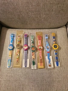Lot Of 7 90s Disney Store watches: Lion King,Oliver,Arist Cats,Snow White, More - Picture 1 of 4