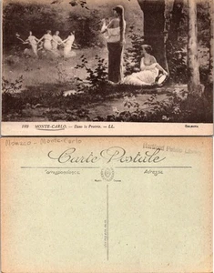 Postal de colección - 189 ~ MONTE-CARLO. Dans la Prairie. LL. - Imagen 1 de 1