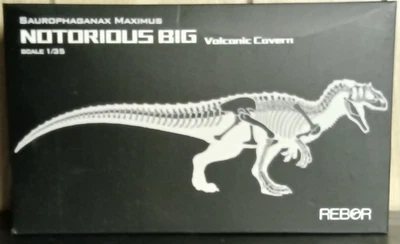 REBOR Saurophaganax Maximus, Notorious Big, Volcanic Cavern, scale 1/35, 2021. - Image 1 of 4
