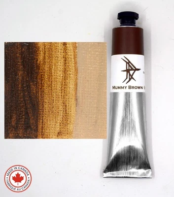 Mummy Brown (Hue) - Handmade Oil Paint - 50ml - Image 1 of 4