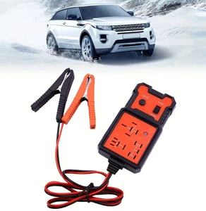 Tester relè 12V 4 e 5 pin per auto professionale con clip batteria - Foto 1 di 6