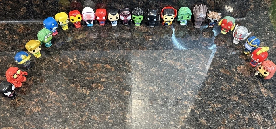 Marvel Mini Funko Pop 2019 Advent Calendar Vinyl Figures Lot Of 23 - Image 1 of 4